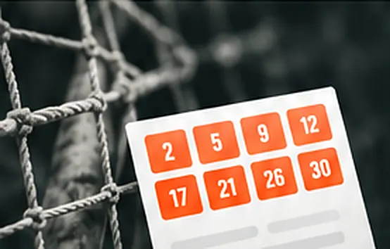 Kupong med åtta matchnummer – rätta Måltipset